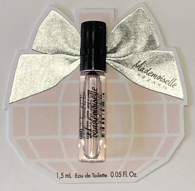 Azzaro Mademoiselle 0.05 oz 1.5 ml Eau De Toilette Spray Mini Travel Sample Vial - Image 1 of 4