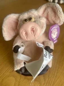 Carte Blanche “Piggin Poo” Plush Pig BNWT JUST £2.69 (rrp £7) EX SHOP STOCK