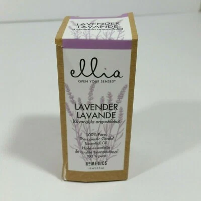 Aceite esencial de lavanda Ellia Homedics grado terapéutico 15 ml relax Foto 1 de 2