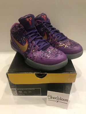 Nike Zoom Kobe IV 4 Prelude Protro Negro Mamba Campeones Finales NBA Jugador Más Valioso Talla 12 Foto 1 de 4
