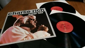 CHARLIE RICH SUPER HITS  2 RECORD ALBUM SET - Picture 1 of 3