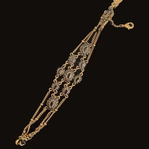 Michal Negrin Added Sparkle Black Crystal Bracelet - Picture 1 of 1