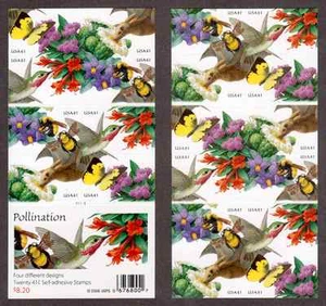 Scott #4156...41 Cent...Pollination...2 Sided Booklet of 20 - Picture 1 of 1