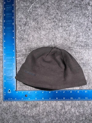 Patagonia Beanie Toque Adult One Size Gray Knit Cotton Blend Lined Camp Hike Ski - Image 1 of 4
