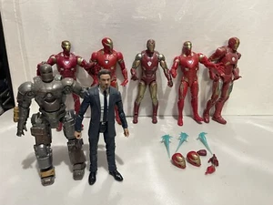 Lotto Bundle Iron Man Tony Stark Marvel Legends - Foto 1 di 6