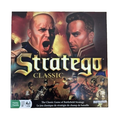 Stratego Classic Board Game Battlefield Strategy PlayMonster 2016 Complete - Image 1 of 4