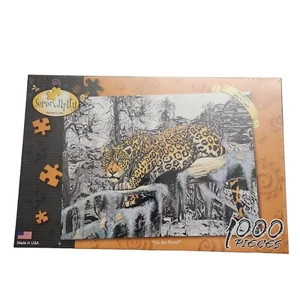 Serendipity Puzzle On The Prowl 1000 Pieces 20 X 27 2005 Brand New  Jaguar - Picture 1 of 5
