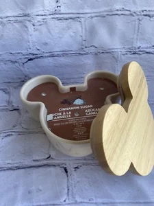 Mickey Candle Disney Kerze Duft Zimt Zucker Duft 10oz 2022 Mickey Head - Bild 1 von 5