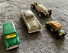 Collection Of 4 x Diecast Cars - MERCEDES SSKL, MINI TRAVELLER, DB5 & MODEL T