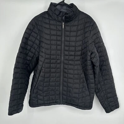 Ben Sherman Puffer Jacket Mens Size Medium Black Full Zip Coat Classic Pockets - Image 1 of 4