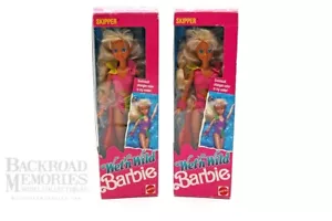 Coppia di Bambole Vintage (1989) Wet 'n Wild Barbie "Skipper" (1:6) 10" (2), di Mattel - Foto 1 di 8