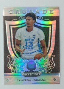 2019-20 Panini Prizm Draft Picks Crusade Silver Cameron Johnson Rookie RC #32