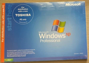 Microsoft Windows XP Professional CD Sealed 2002 SP1 REQUIRES KEY - NOT INCLUDED - Picture 1 of 1
