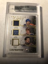 2014-15 ITG Ultimate Memorabilia 14th Edition Messier,Kurri,Fuhr Gold 2/5