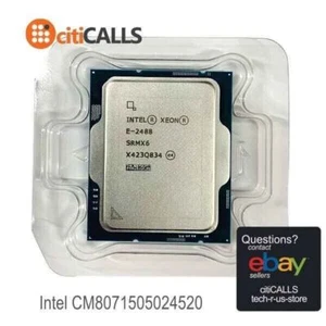 Intel CM8071505024520 CPU Xeon E-2488 3.2GHz 24M Cache Processor in TRAY Pack - Picture 1 of 7