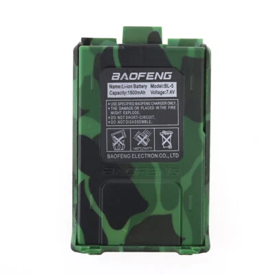 Baofeng BL-5 Replacement Li-ion Battery 1800mAh 7.4V for UV-5R UV-5RE UV-5RA - Image 1 of 4