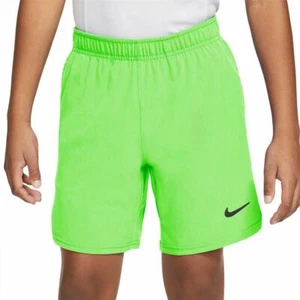 Nike Court Flex Ace Boys' Tennis Shorts - lime glow M - Picture 1 of 4