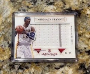 Dwight Howard Immaculate Jersey Patch Jumbo Logo Relic /75 Lakers Orlando WOW - Picture 1 of 6