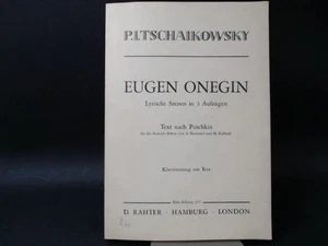 P.I. Tschaikowsky: Eugen Onegin. Lyrische Szenen in 3 Aufzügen. Text nach Puschk - Picture 1 of 4