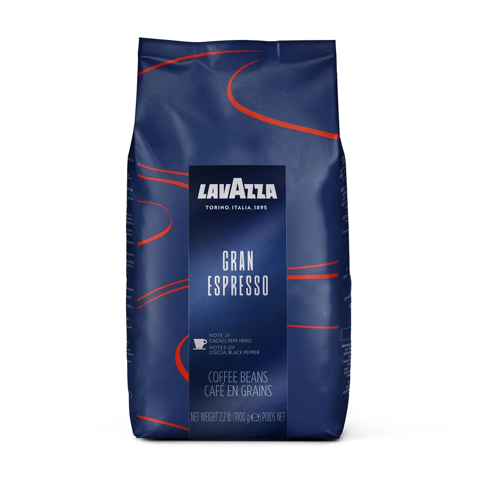 Lavazza Grand Espresso Italy's Favorite Whole Bean Coffee 2.2 Lbs Exp 2017 T46