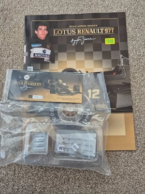 1/8 DEAGOSTINI Costruire Il 1985 Lotus Renault 97T Ayrton Senna F1 Auto Uscita - Immagine 1 di 3