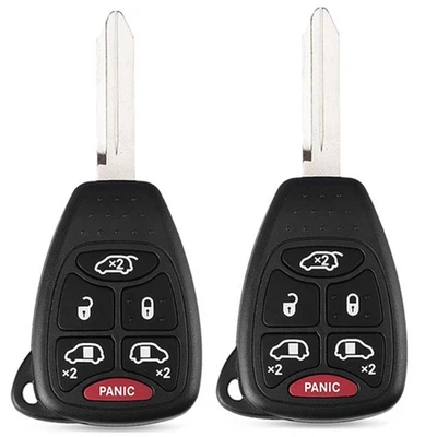 Llavero carcasa llave 2 piezas para Dodge Grand Caravan Chrysler Sebring Town&Country Foto 1 de 4