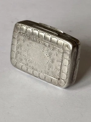 Vinagreta dorada de plata George III Birmingham 1819 Postans & Tye Foto 1 de 4