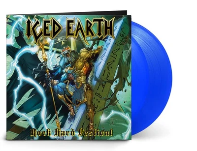 ICED EARTH - ROCK HARD FESTIVAL, 2025 UK BLUE vinyl 2LP, 500 COPIES! NEW! - Image 1 of 3