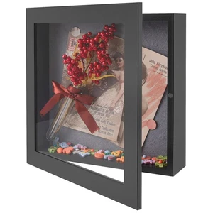  11x11 Shadow Box Rahmen - Frontöffnung - 2 Zoll Tiefe Vitrine für Wand a... - Bild 1 von 9