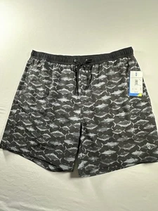 NWT 2xl/xxl Free Country Volley Fish Contrast Swim Short - Picture 1 of 10