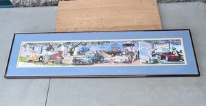 Litografía offset 1990 Robert Marble Wonder Works litografía firmada impresión artística con certificado de autenticidad - Imagen 1 de 12