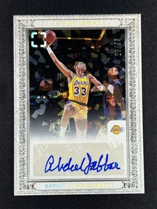 2024-25 Panini Photogenic Kareem Abdul-Jabbar Ice Picture Perfect Auto /35 - Picture 1 of 2