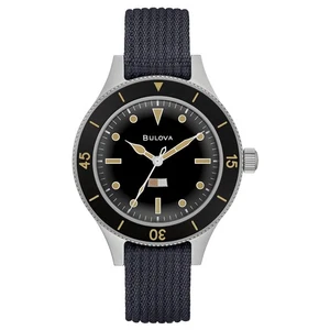 Bulova Orologio Collezione Militare Mil Nave Automatica 41mm 98A266 - Imagen 1 de 3