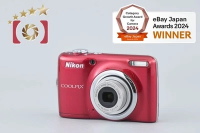 Nikon COOLPIX L23 Red 10.1 MP Digital Camera [Very Good] - Image 1 of 4