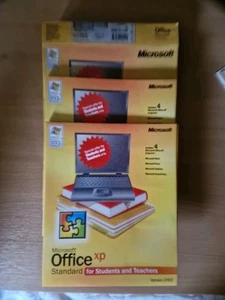 Vintage big box Microsoft Office XP Standard 2002 for Students and Teachers - Picture 1 of 2