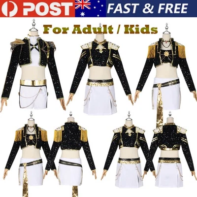 Girls and Adult Demon Costume Hunters Rumi Mira Zoey Fancy Cosplay Costume - image 1 of 4