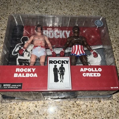 New Sealed NECA Rocky TRU 2 Pack Rocky & Balboa Apollo Creed 2012 - Image 1 of 4
