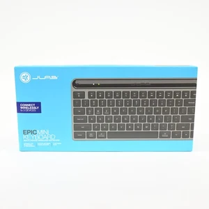 JLab Epic Mini Wireless Keyboard, Black, 108 Keys, Bluetooth - Grade A - Picture 1 of 3