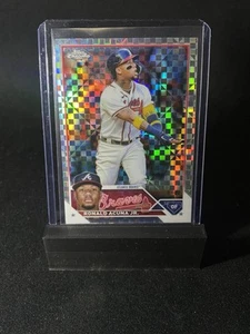 2023 Topps Chrome Ronald Acuña Jr. X-Fractor #39 Atlanta Braves - Imagen 1 de 2