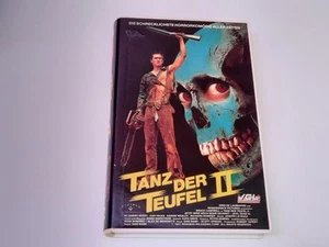Tanz der Teufel 2 II 1987 VHS German PAL Video Großbox Bruce Campbell Evil Dead - Bild 1 von 5