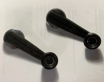 1968 - 1976 Par BMW E10 1502 1602 2002 2002tii USADO Botão de Manivela de Janela - Imagem 1 de 4