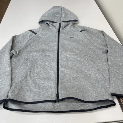 Under Armour Unstoppable Fleece Jacket Grey M - Image 1 of 3