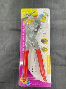 Leather Belt Puncher Eyelet Hole Craft Tool - Revolving leather punch - Picture 1 of 1