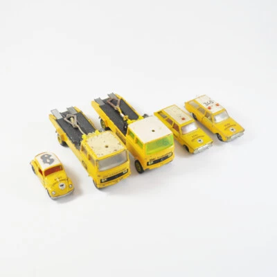 Siku V284 V313 ADAC Ford 17M Estate & V319 V335 V336 & 1022 VW 1300 Beetle - Image 1 of 4