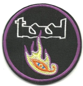 TOOL logo circular eye EMBROIDERED IRON/SEW ON PATCH import NEW - Picture 1 of 3