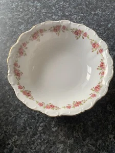 Schöner Hohlteller Seltmann Weiden Bavaria Germany Theresia Rose Porzellan - Bild 1 von 6