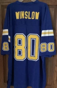 Authentic Mitchell & Ness Kellen Winslow 1984 San Diego Chargers Jersey 56 XXXL - Picture 1 of 9