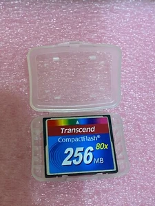 Carte mémoire pour appareil photo flash compact 256 Mo Transcend 80x vitesse CF TS256MCF80 - Photo 1 sur 1