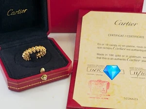 Cartier Clash de Cartier 18k Yellow Gold Medium 8mm Ring - Size 9 - Picture 1 of 7