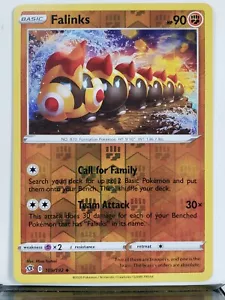 REVERSE HOLO Falinks 109/192 - NM - Rebel Clash Pokemon Card - $2 Flat Shipping - Picture 1 of 3